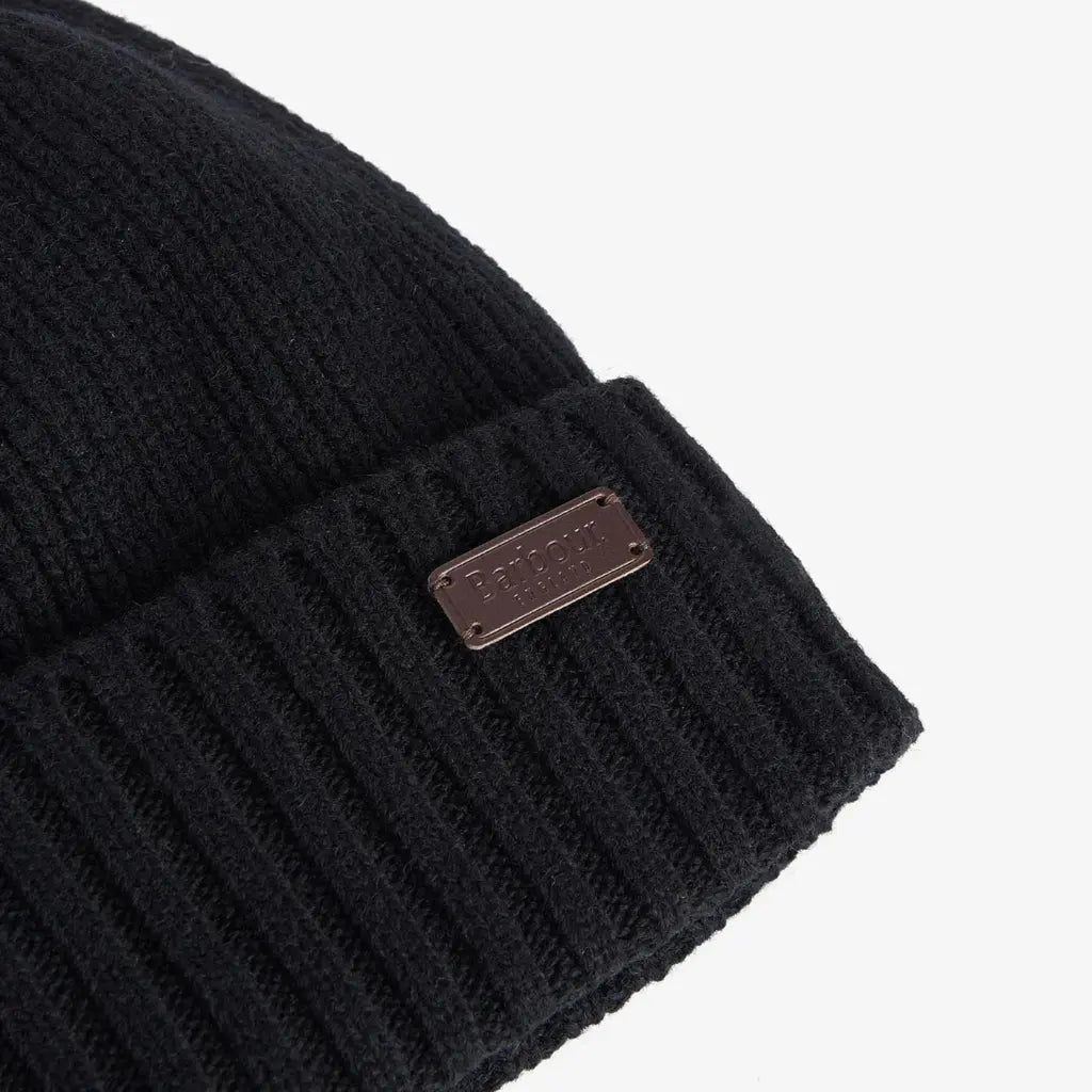 BARBOUR -  BONNET CARLTON NOIR -  Klubb