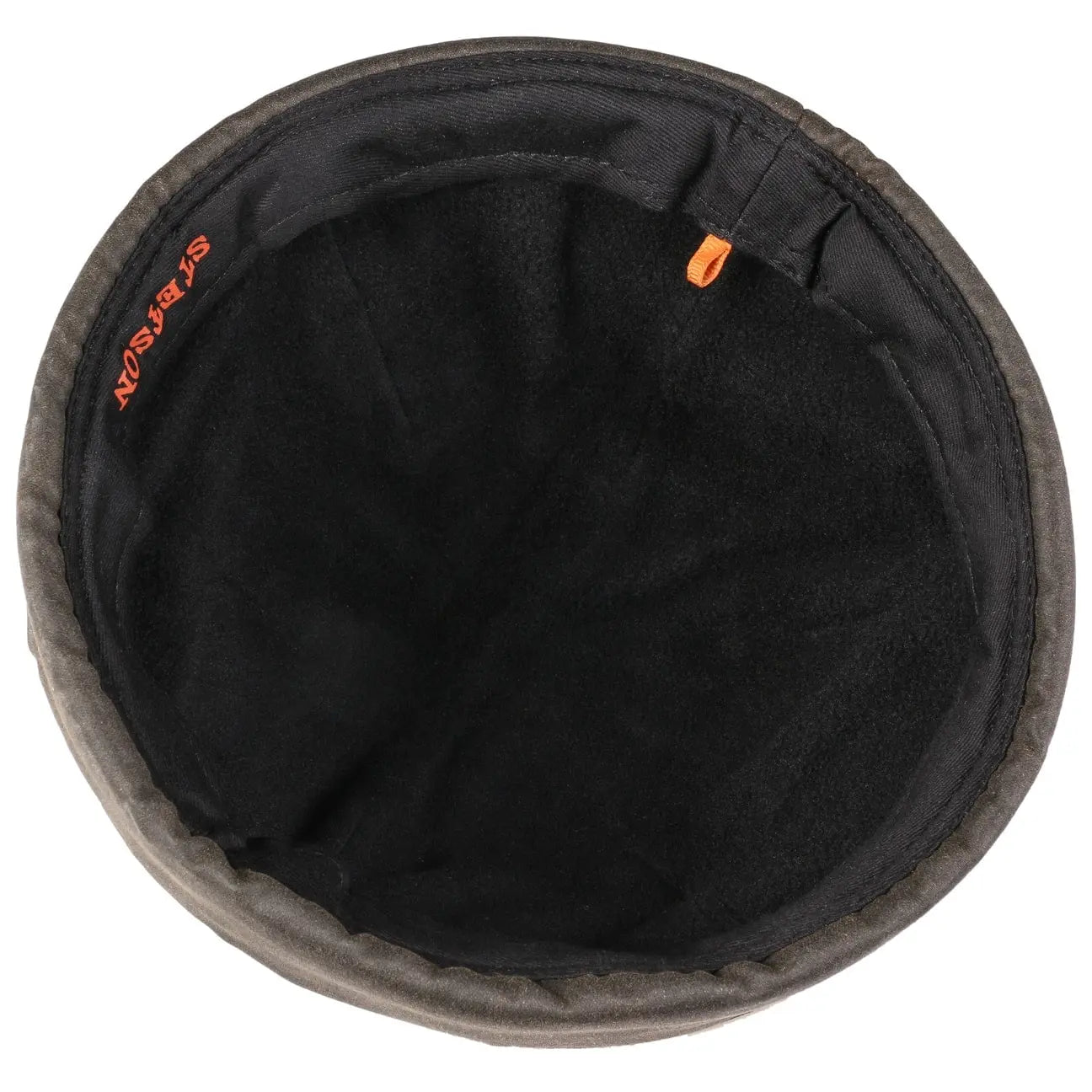 STETSON -  BONNET DOCKER VIEUX COTON MARRON -  Klubb