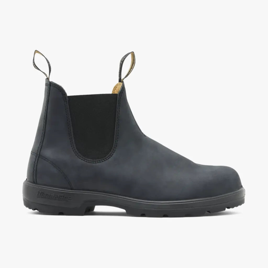 BLUNDSTONE -  BOOTS CHELSEA 587 - RUSTIC BLACK -  Klubb