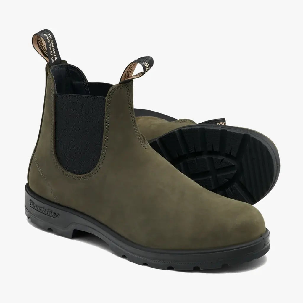 BLUNDSTONE -  BOOTS CHESLEA 2442 - FOREST NUBUCK -  Klubb