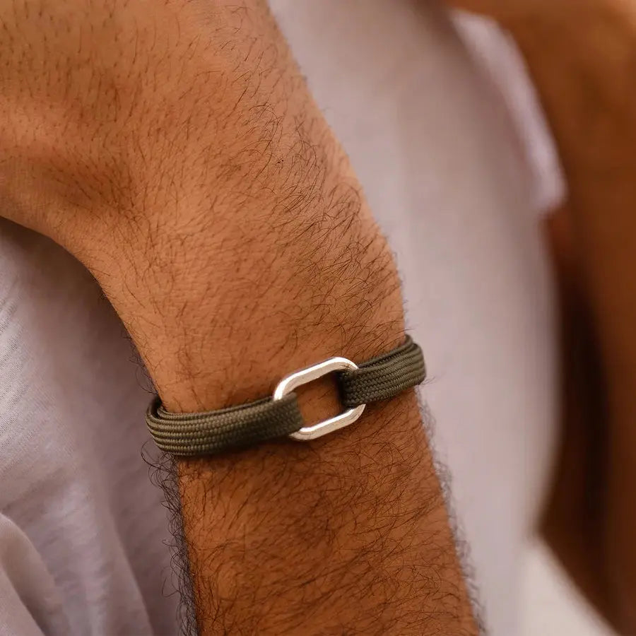 LE VENT À LA FRANÇAISE -  BRACELET MAILLON 22MM - HAUBAN -  Klubb