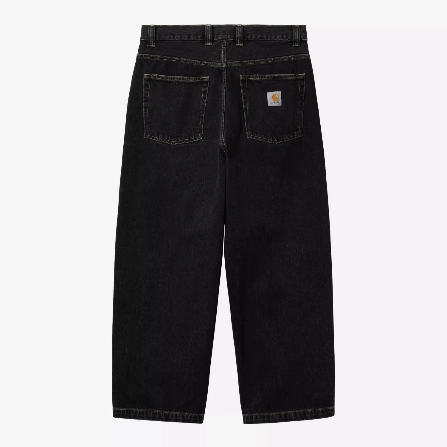 CARHARTT WIP -  BRANDON PANT BLACK STONE WASHED -  Klubb