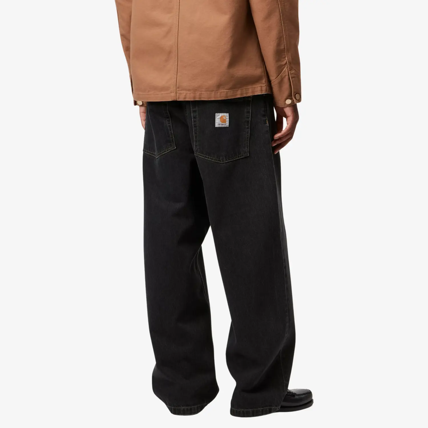 CARHARTT WIP -  BRANDON PANT BLACK STONE WASHED -  Klubb