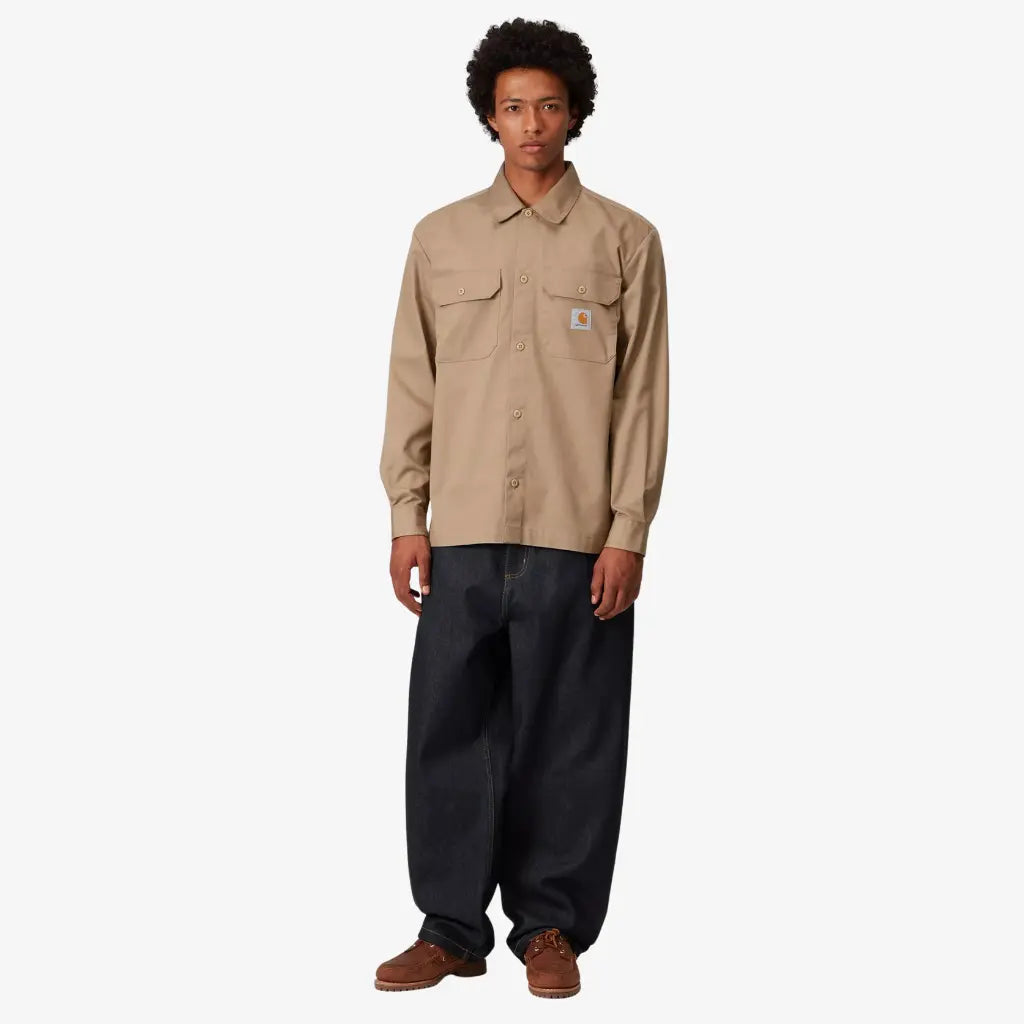 CARHARTT WIP -  BRANDON PANT BLUE RIGID -  Klubb