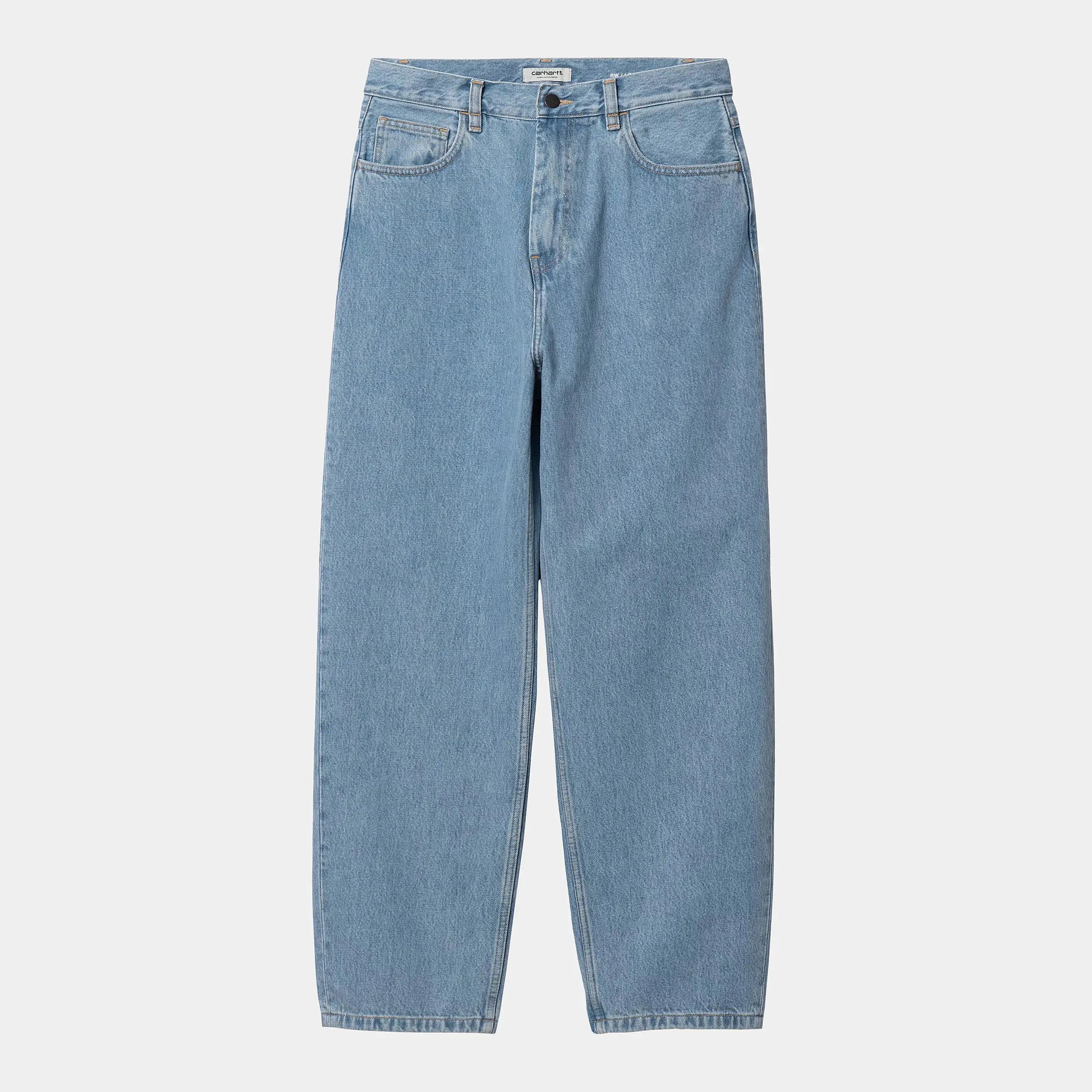 BRANDON PANT - BLUE STONE BLEACHED CARHARTT WIP -  Klubb