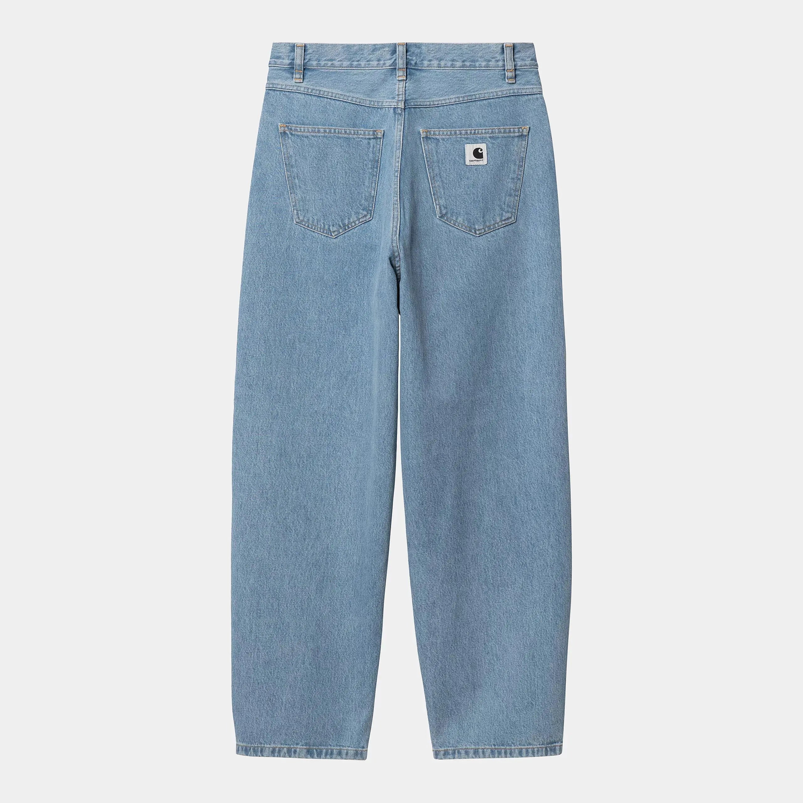 BRANDON PANT - BLUE STONE BLEACHED CARHARTT WIP -  Klubb