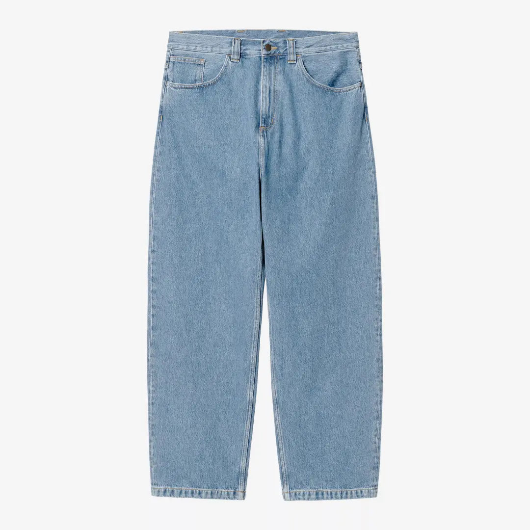 BRANDON PANT - BLUE  HEAVY WORN BLEACHED