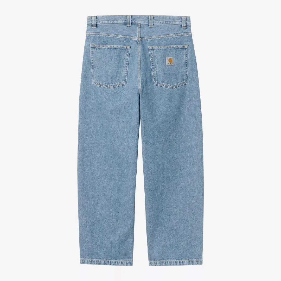 BRANDON PANT - BLUE  HEAVY WORN BLEACHED