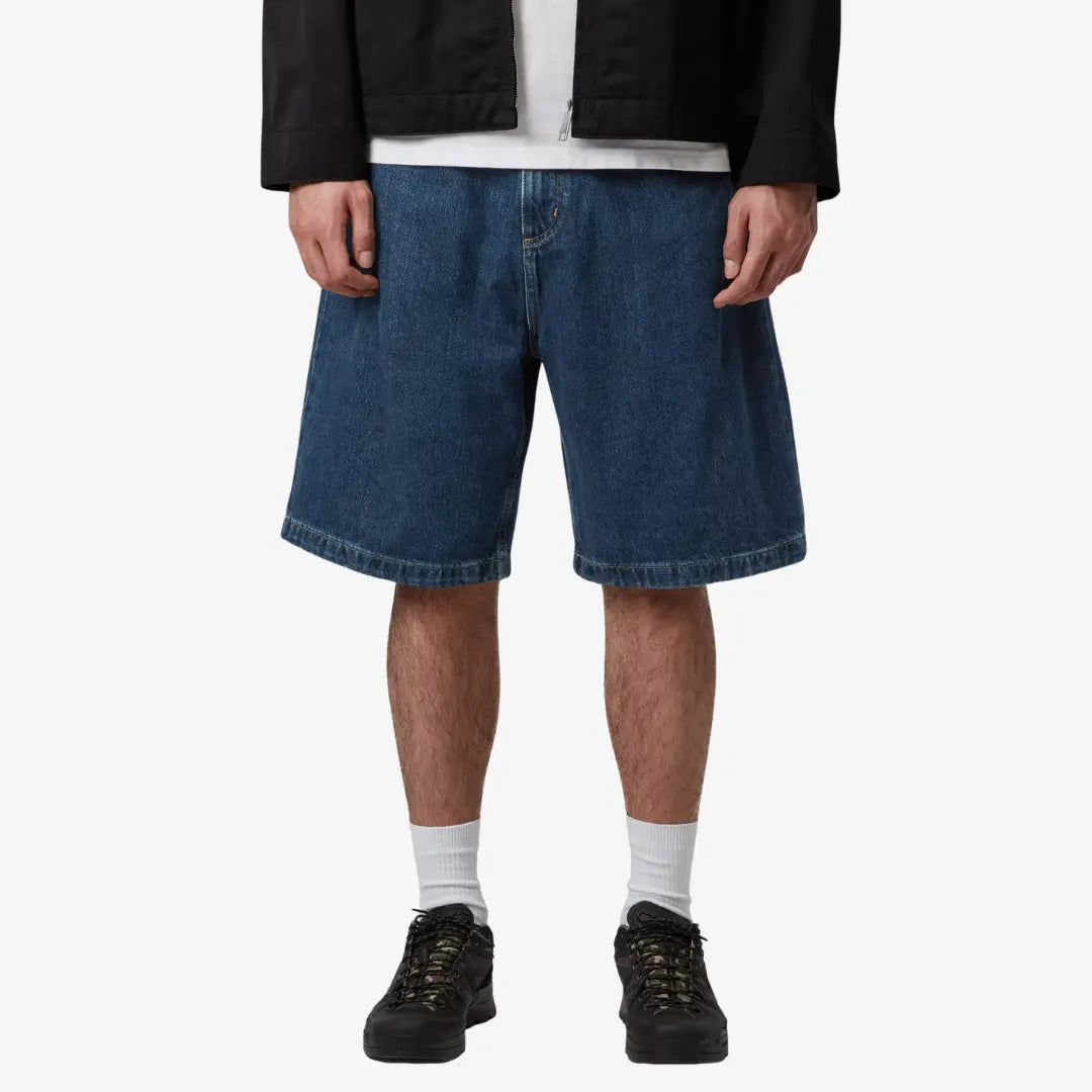 Brandon Short - Blue Stone Washed - Carhartt WIP - détail 3