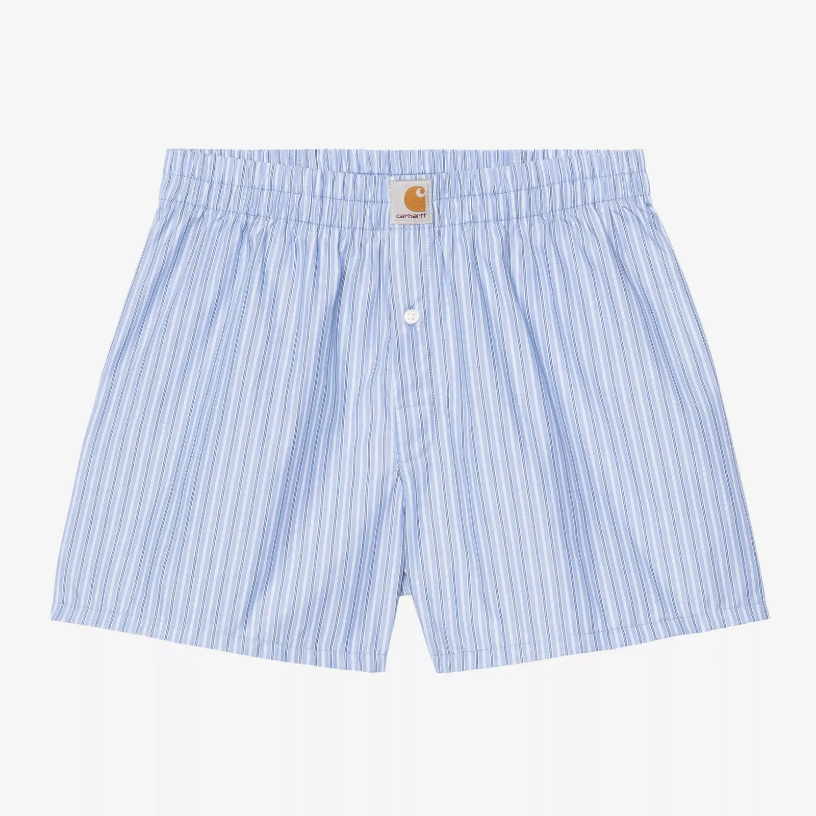 Caleçon Keene Stripe Carhartt WIP en popeline coton rayée