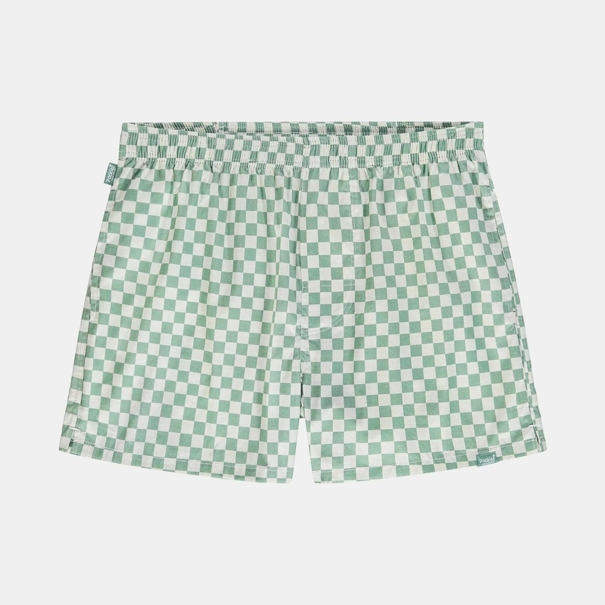 CALEÇON DAMIER VERT POCKIES -  Klubb