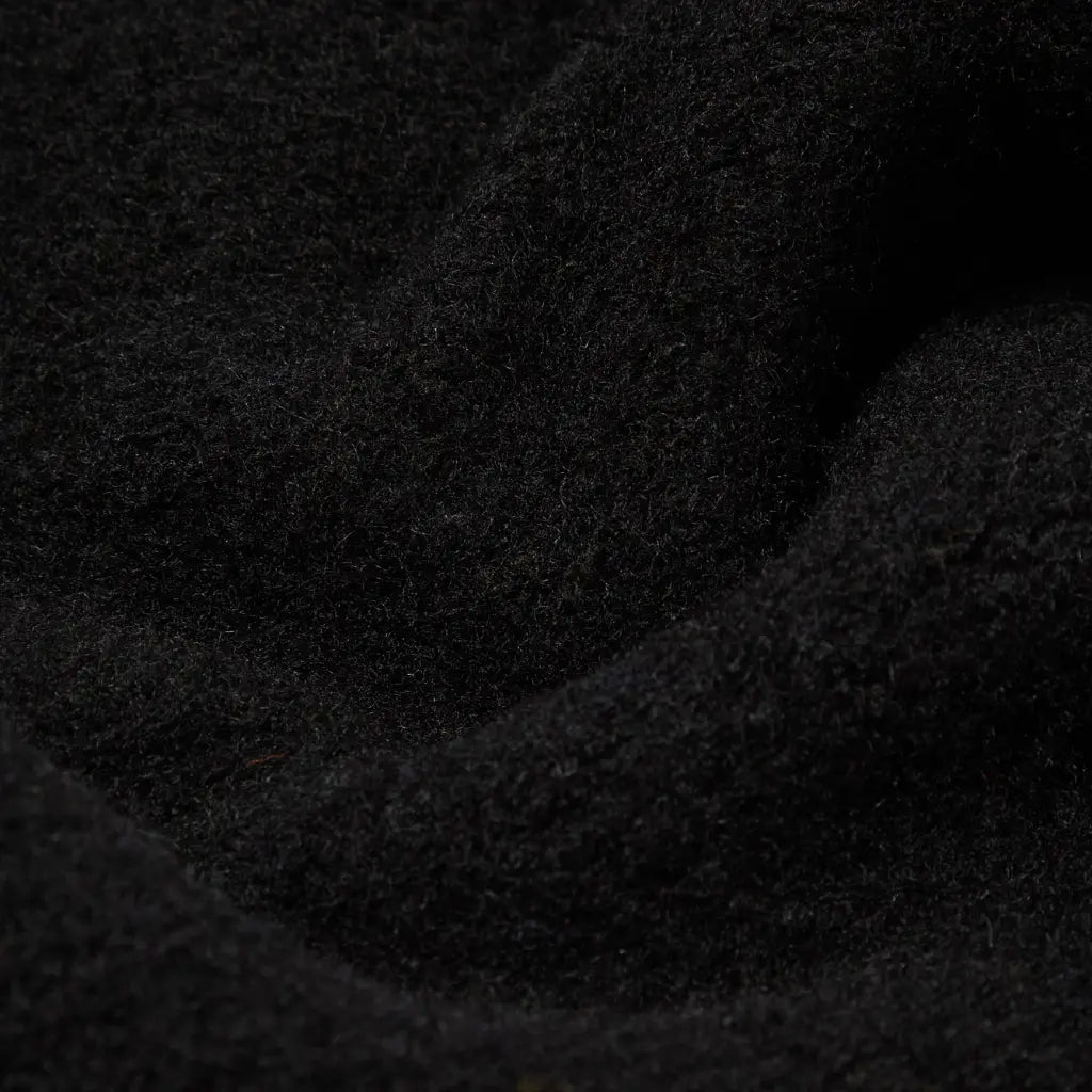 UNIVERSAL WORKS -  CARDIGAN WOOL FLEECE BLACK -  Klubb