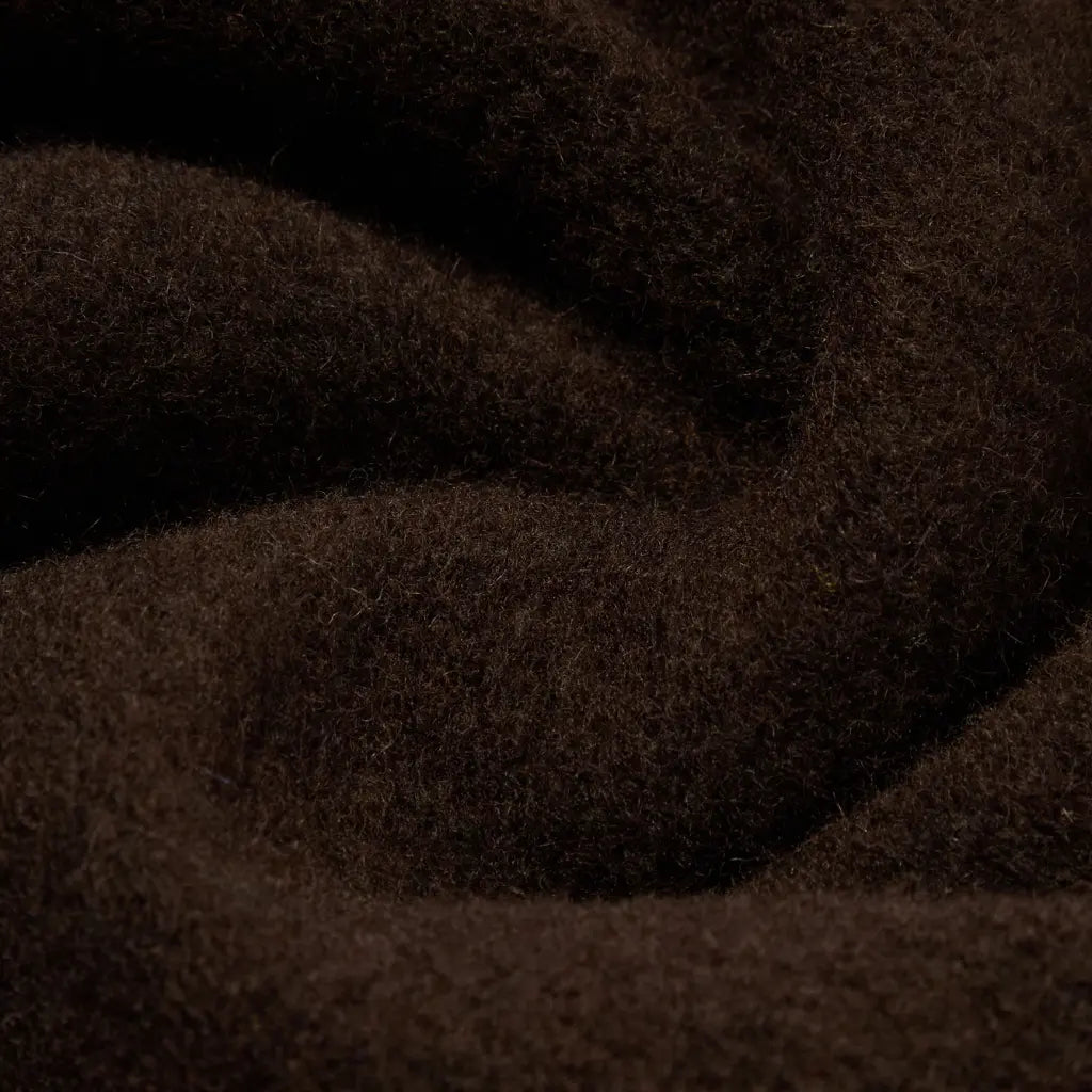 UNIVERSAL WORKS -  CARDIGAN WOOL FLEECE BROWN -  Klubb