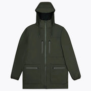 CARGO LONG JACKET GREEN RAINS -  Klubb