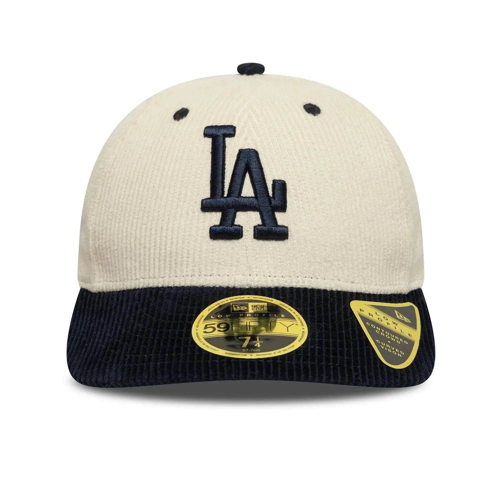 NEW ERA -  CASQUETTE 59FIFTY FITTED LOW PROFILE LA DODGERS MLB CORD -  Klubb