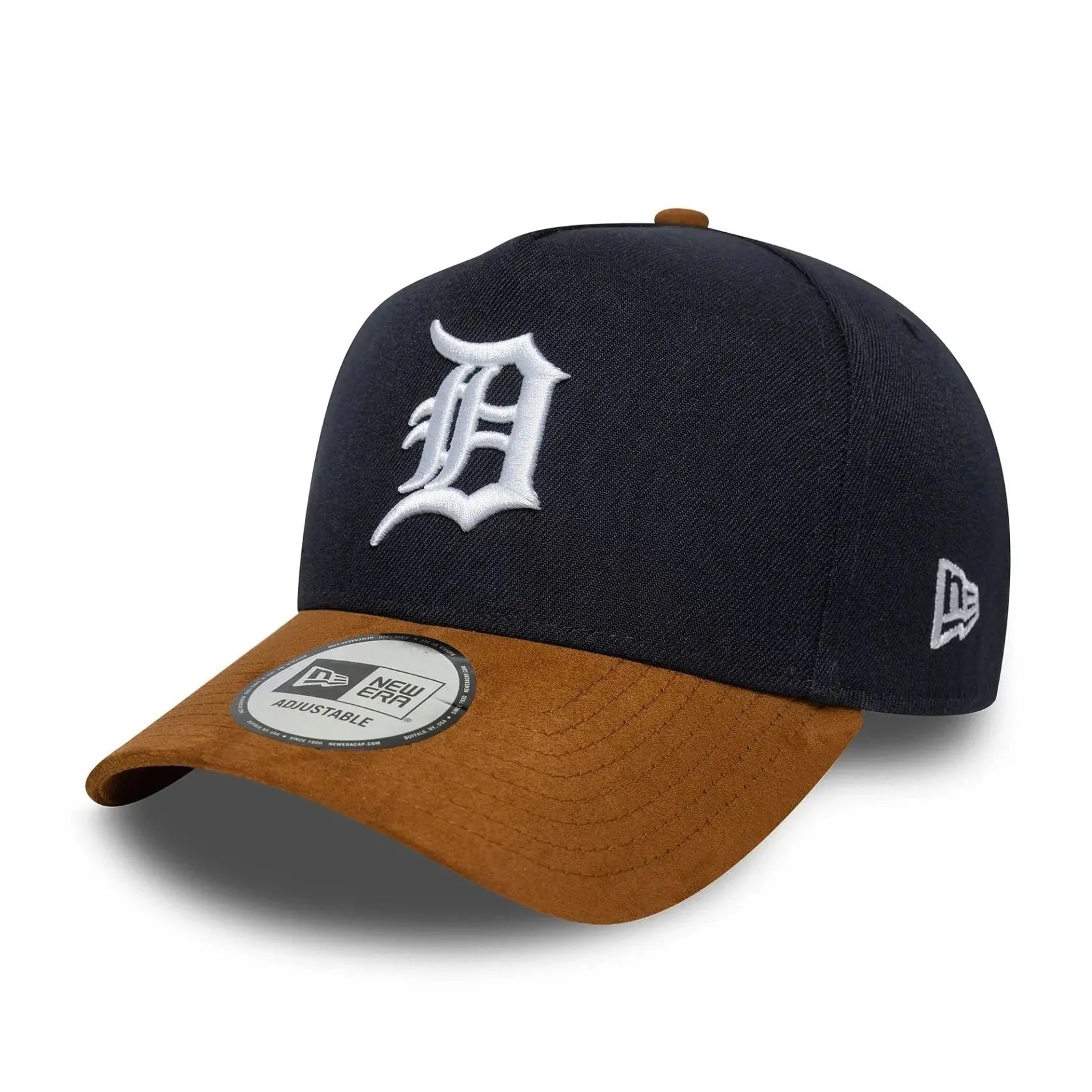 NEW ERA -  CASQUETTE 9FORTY E-FRAME DETROIT TIGERS SUEDE BLEU MARINE -  Klubb
