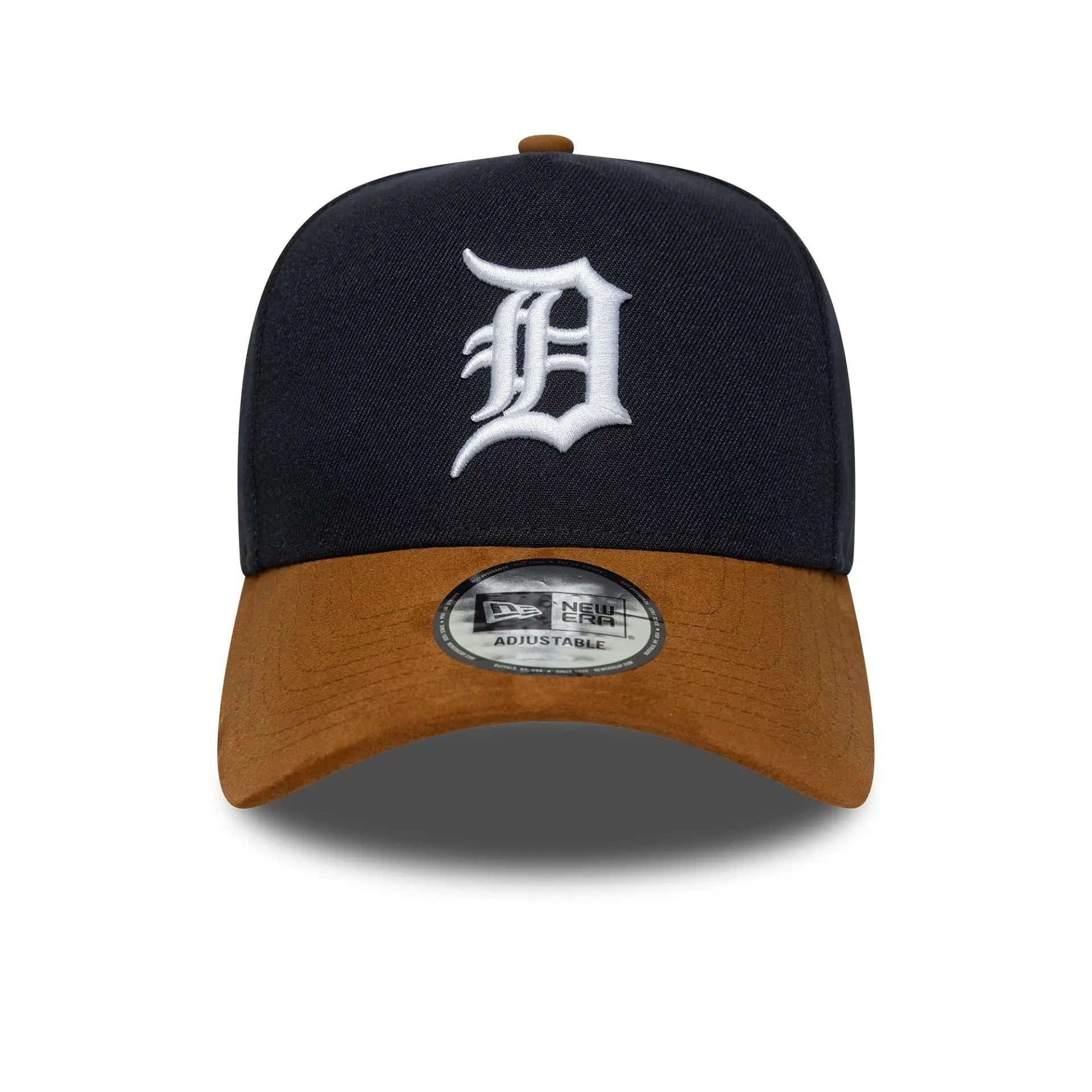 NEW ERA -  CASQUETTE 9FORTY E-FRAME DETROIT TIGERS SUEDE BLEU MARINE -  Klubb