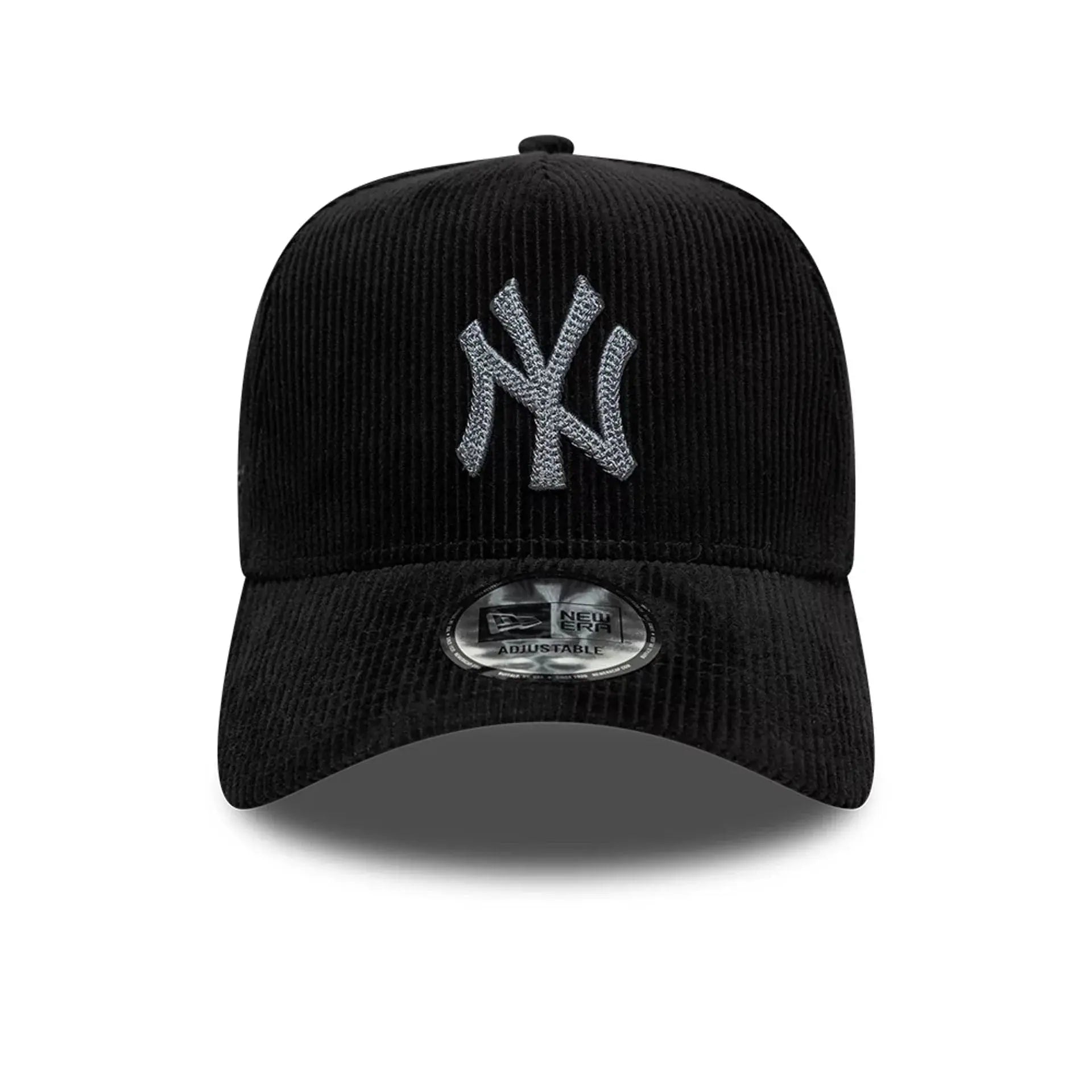 NEW ERA -  CASQUETTE 9FORTY E-FRAME NEW YORK YANKEES VELOURS NOIR -  Klubb