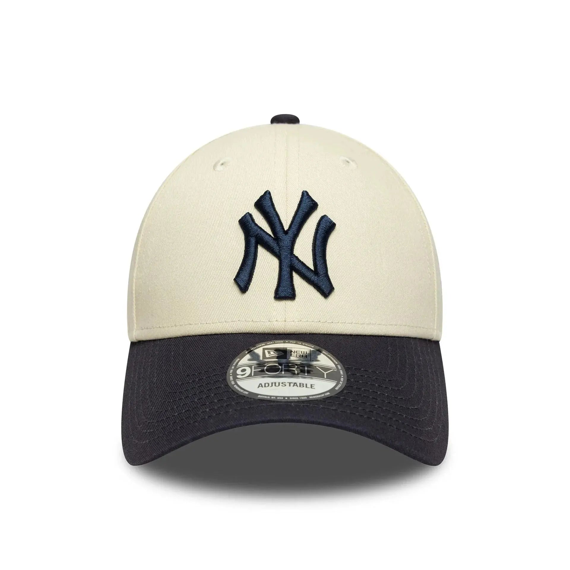 Casquette 9forty New York Yankees Colour Block Crème - New Era - détail 2