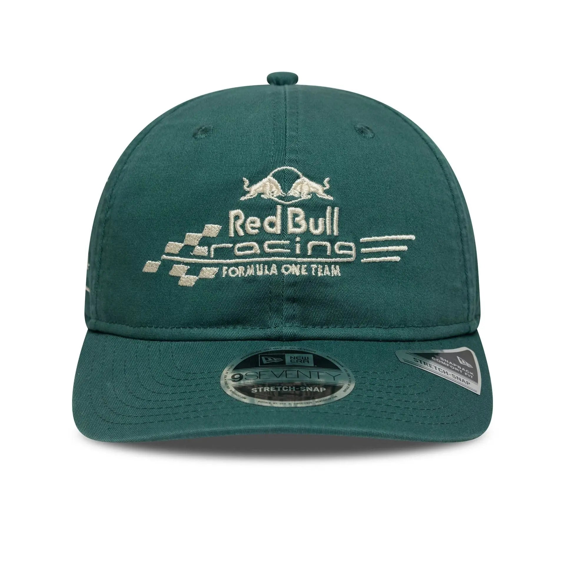 CASQUETTE 9SEVENTY RED BULL RACING WASHED VERT FONCÉ