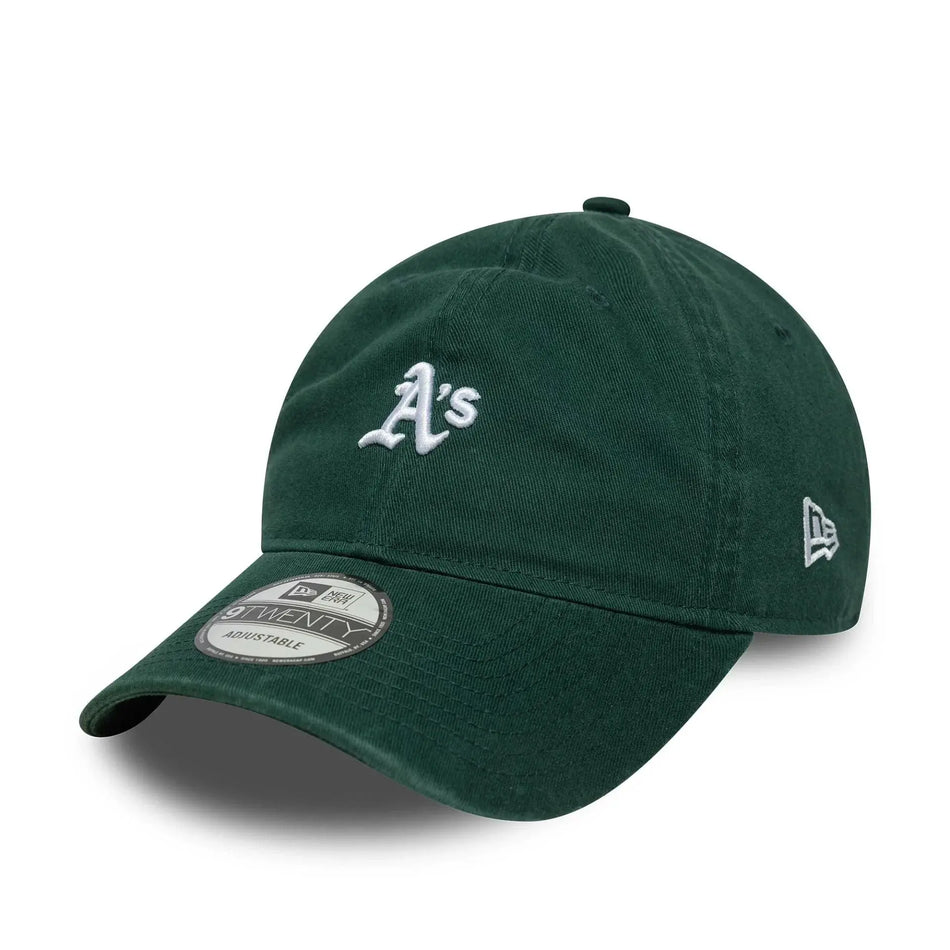 CASQUETTE 9TWENTY ATHLETICS VERT WASHED MINI LOGO