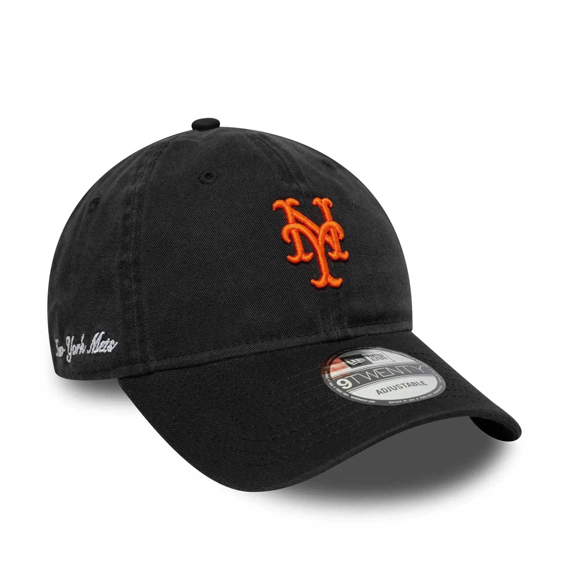 CASQUETTE 9TWENTY NEW YORK METS WASHED SCRIPT NOIR