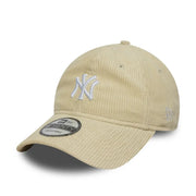 NEW ERA -  CASQUETTE 9TWENTY NEW YORK VELOURS BEIGE -  Klubb