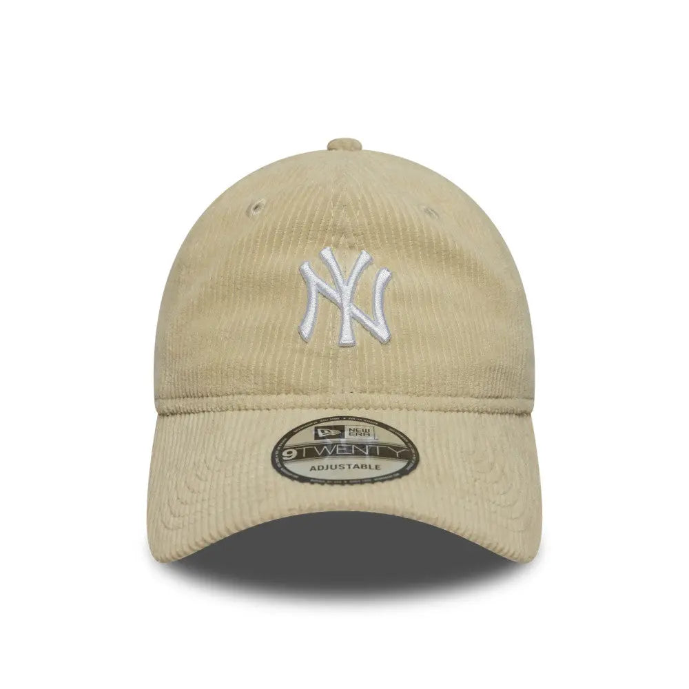 NEW ERA -  CASQUETTE 9TWENTY NEW YORK VELOURS BEIGE -  Klubb