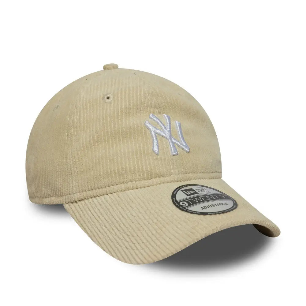 NEW ERA -  CASQUETTE 9TWENTY NEW YORK VELOURS BEIGE -  Klubb