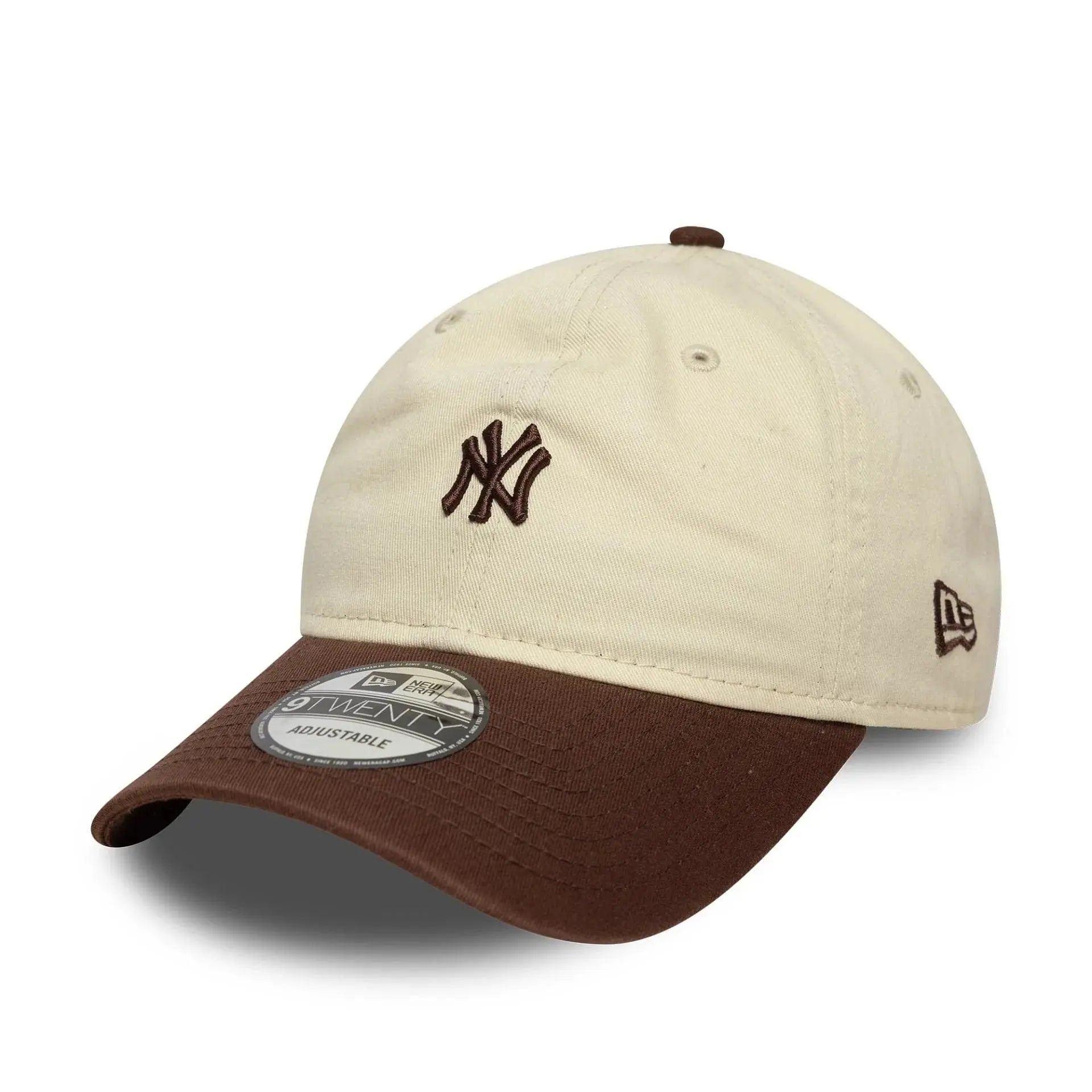CASQUETTE 9TWENTY NEW YORK YANKEES MINI LOGO MARRON FONCÉ