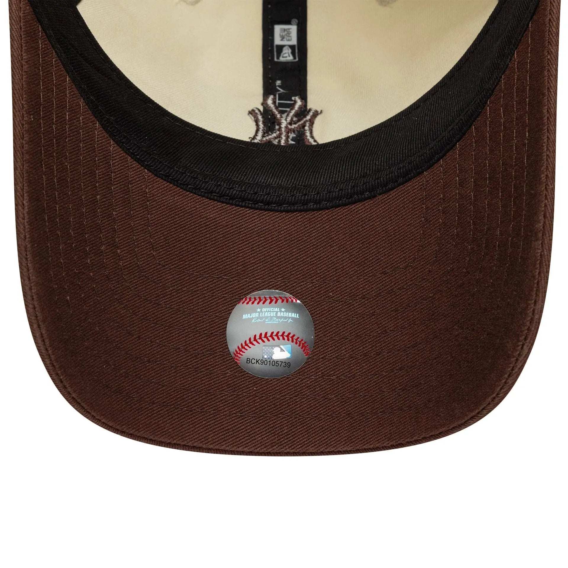 CASQUETTE 9TWENTY NEW YORK YANKEES MINI LOGO MARRON FONCÉ