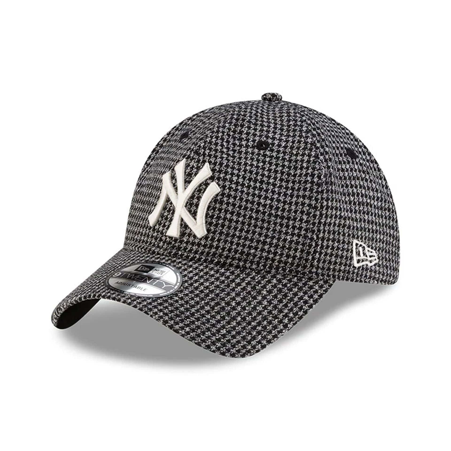 NEW ERA -  CASQUETTE 9TWENTY NEW YORK YANKEES MLB HOUNDSTOOTH NOIR -  Klubb