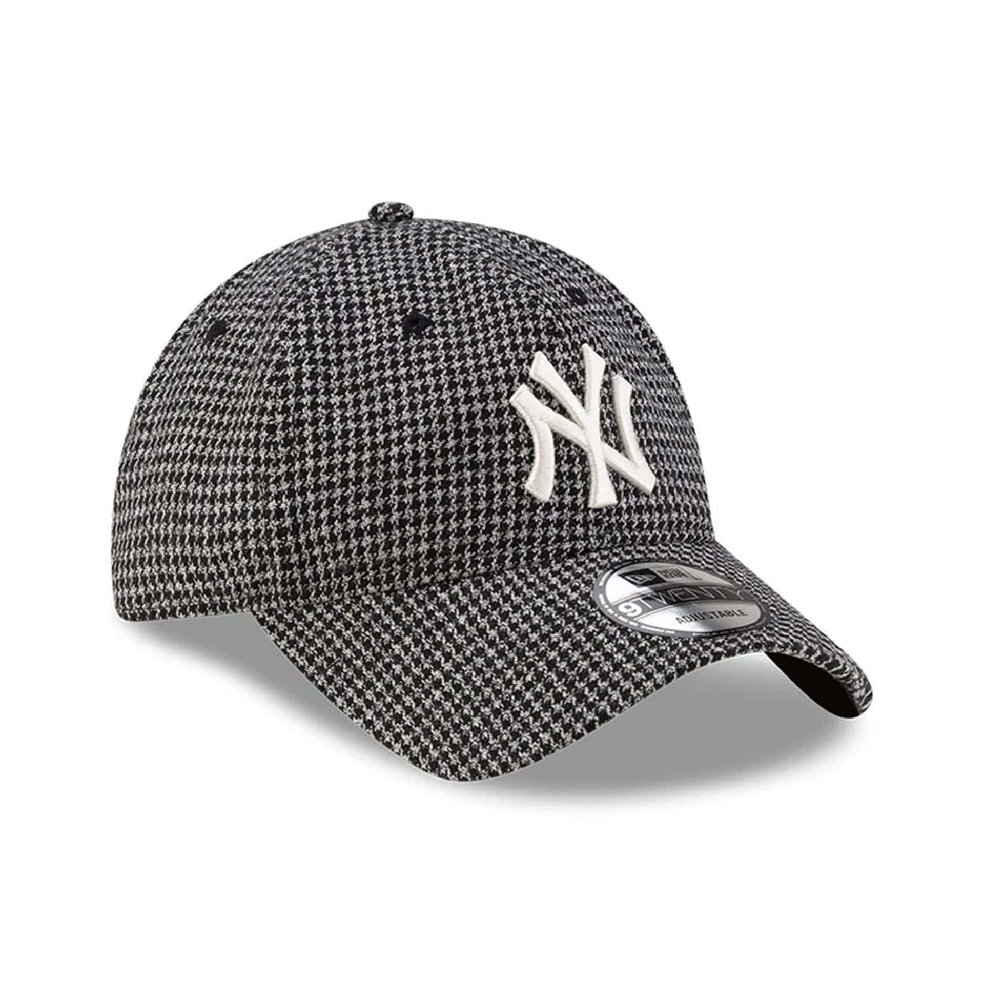 NEW ERA -  CASQUETTE 9TWENTY NEW YORK YANKEES MLB HOUNDSTOOTH NOIR -  Klubb