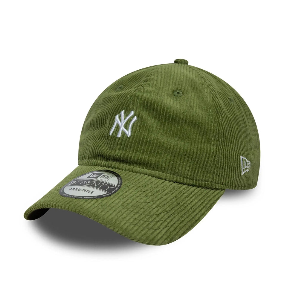CASQUETTE 9TWENTY NEW YORK YANKEES VELOURS VERT FONCÉ