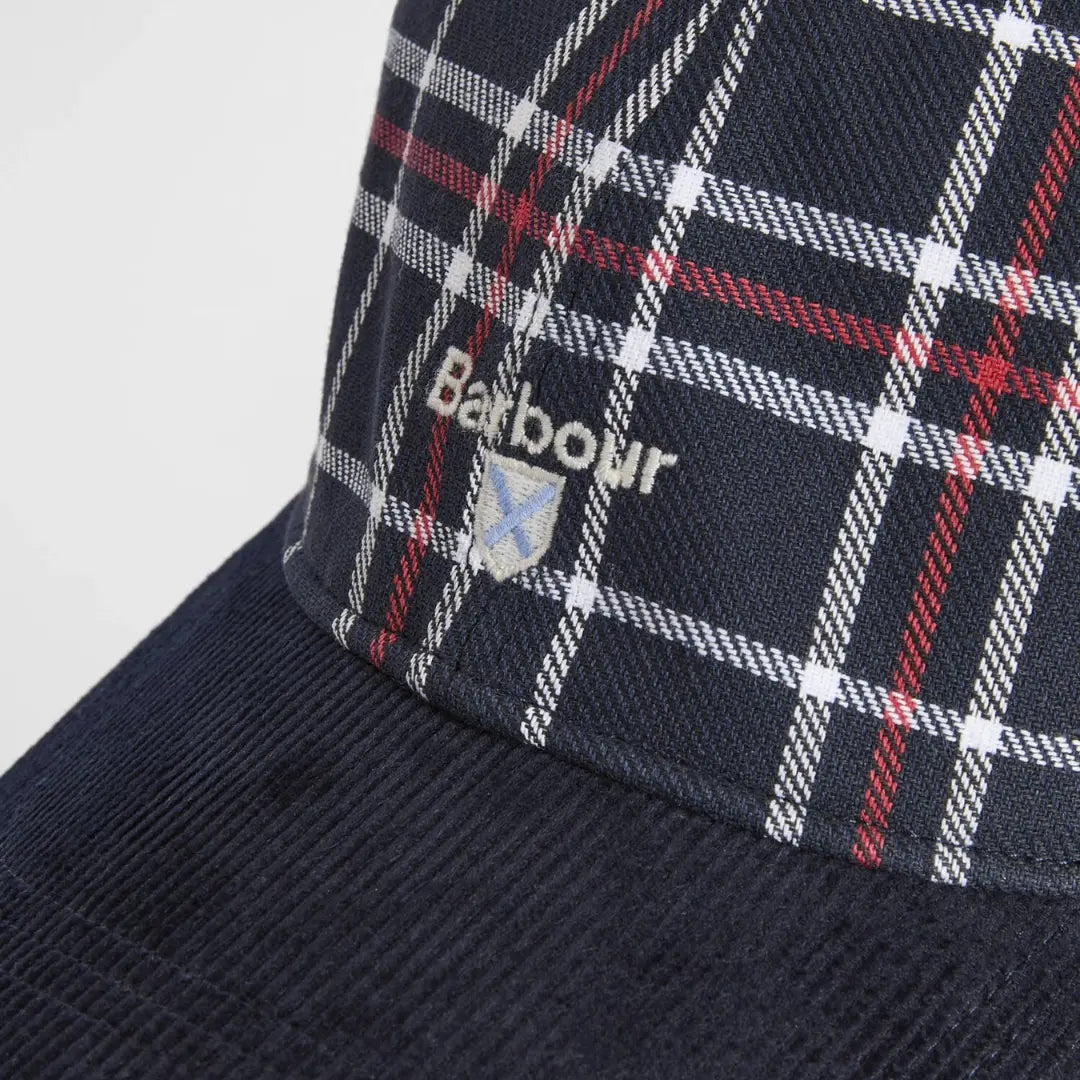 CASQUETTE BENSON - NAVY & RED CHECK