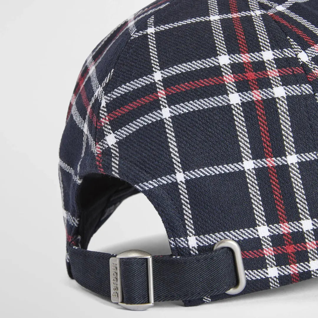 CASQUETTE BENSON - NAVY & RED CHECK