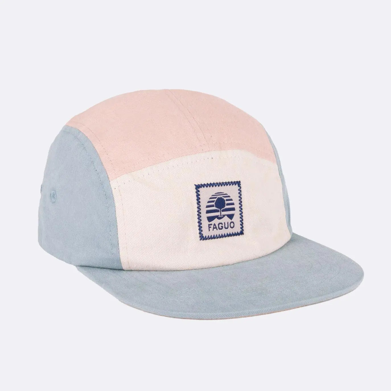 CASQUETTE BLEUE & ROSE