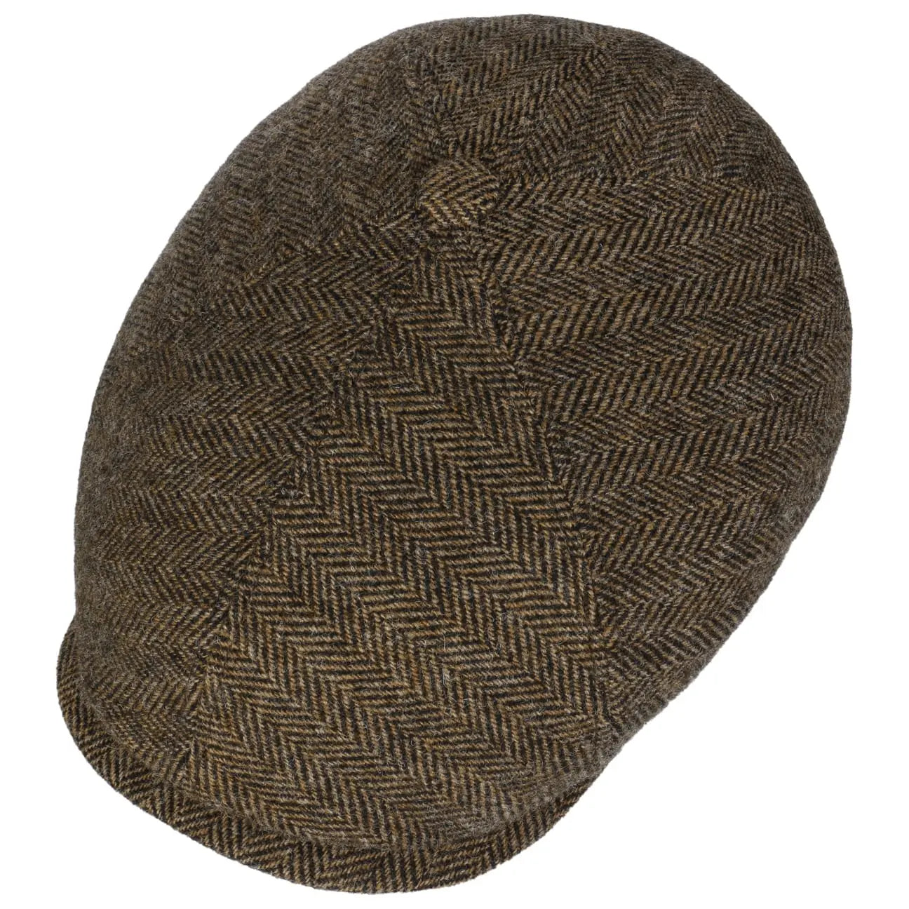 STETSON -  CASQUETTE BROOKLIN HERRINGBONE - MARRON -  Klubb