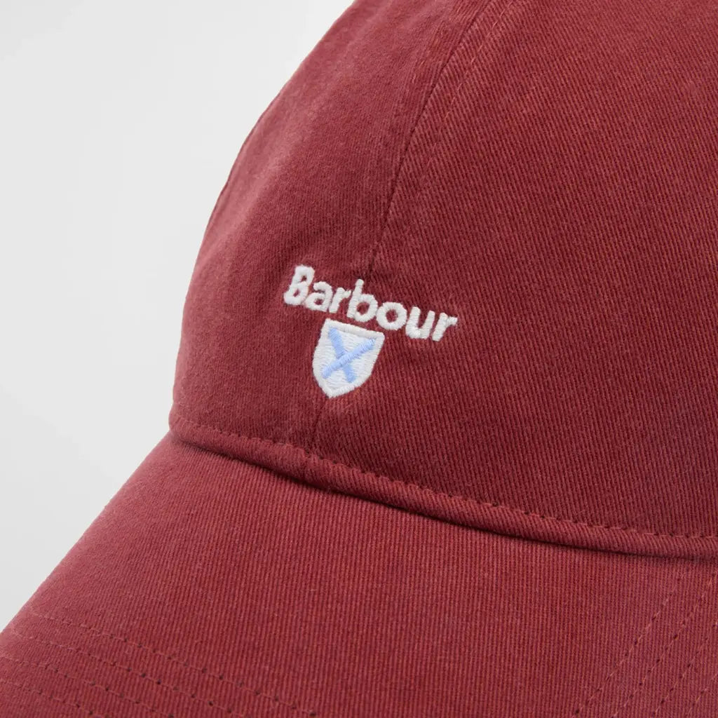 BARBOUR -  CASQUETTE CASCADE BRIQUE -  Klubb