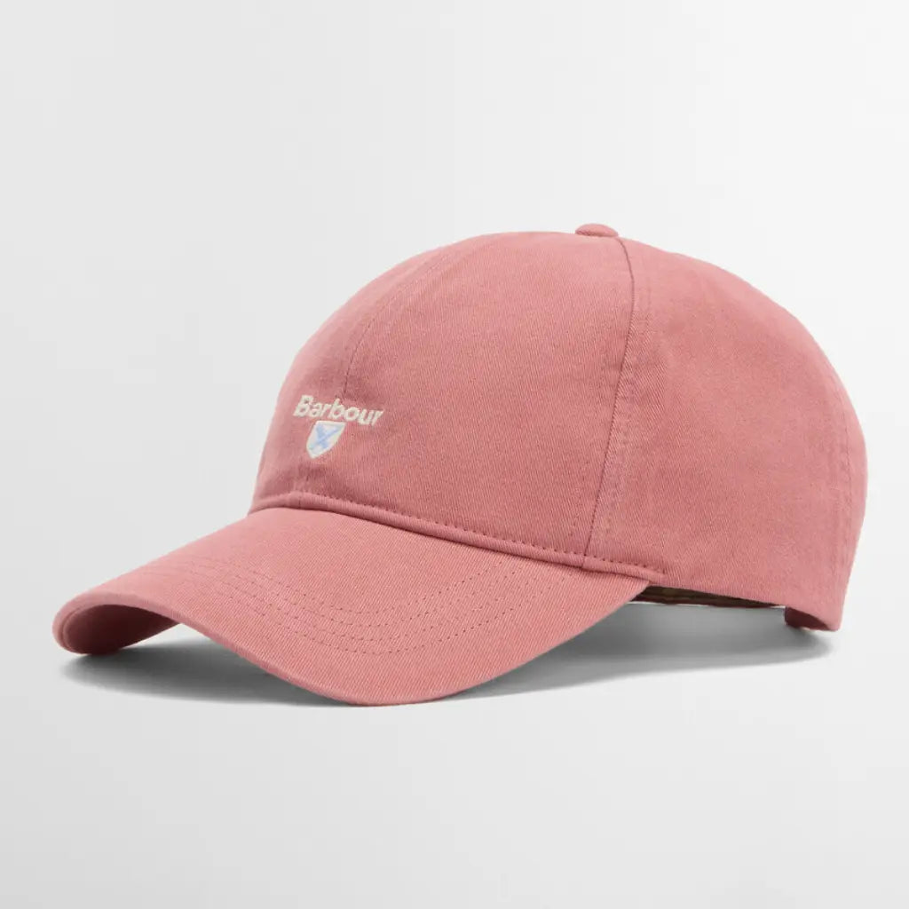 BARBOUR -  CASQUETTE CASCADE TERRE ROSE -  Klubb