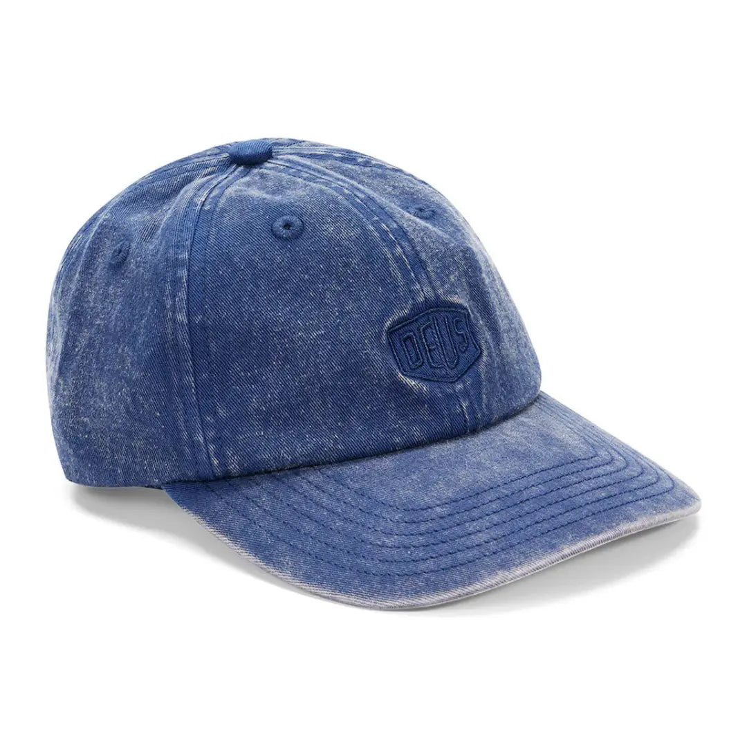 CASQUETTE GARMENT DYED - MECHANIC BLUE