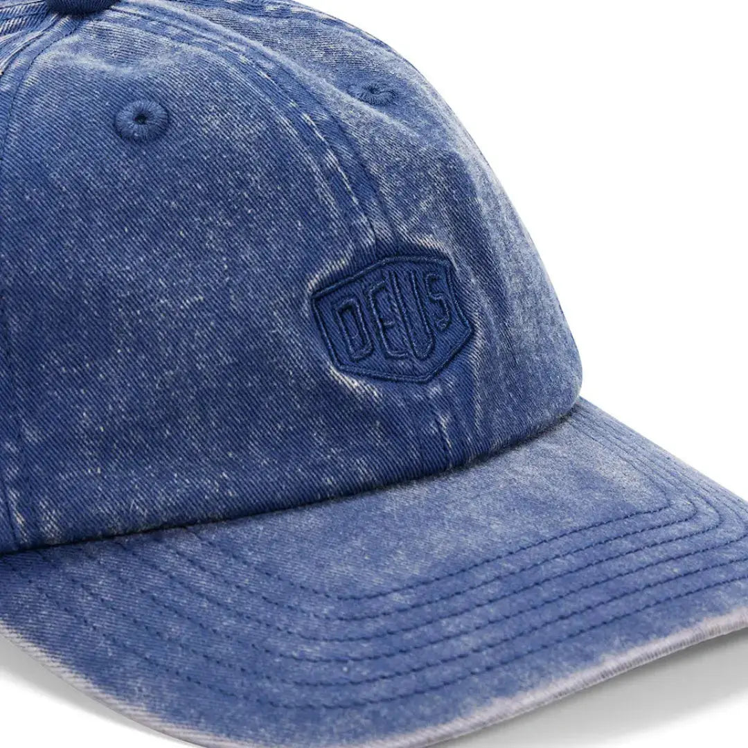 Casquette Garment Dyed - Mechanic Blue - Deus Ex Machina - détail 2