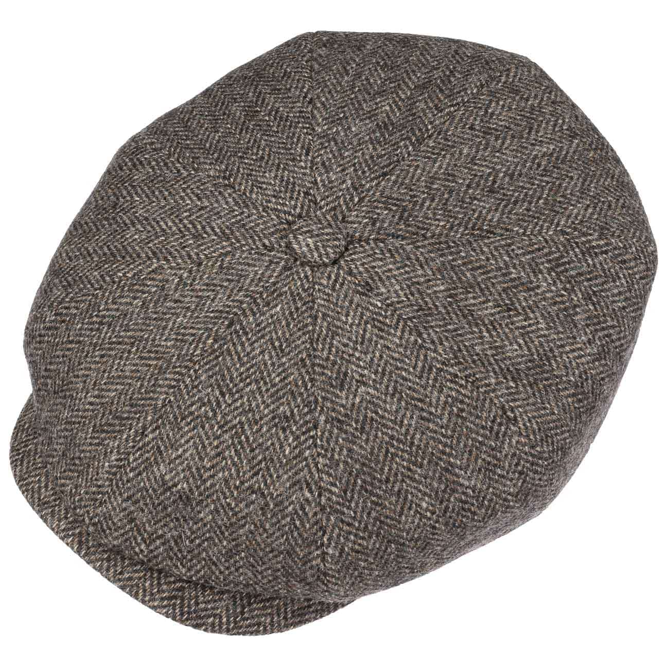 STETSON -  CASQUETTE HATTERAS TWEED - MARRON -  Klubb