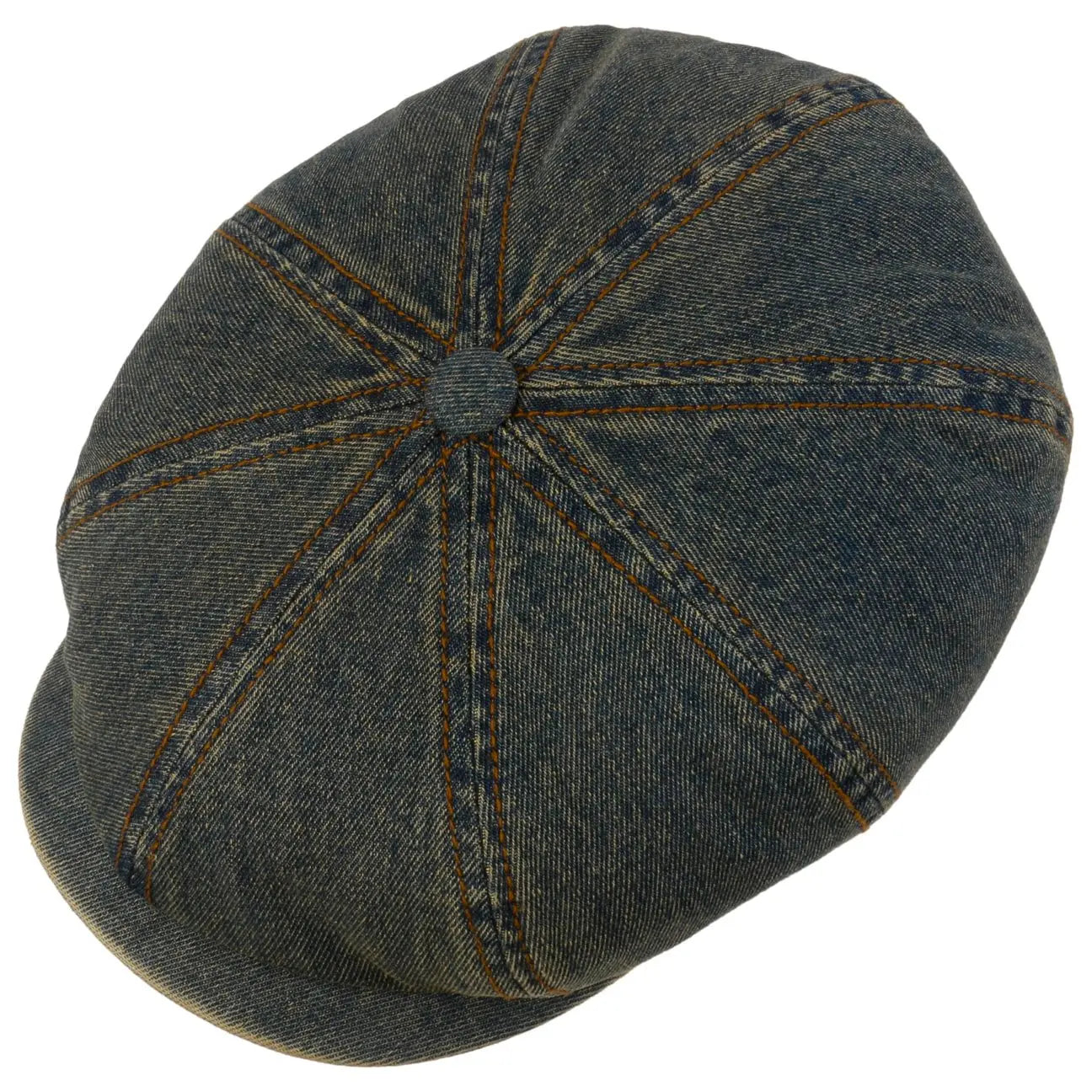 STETSON -  CASQUETTE HATTERAS WASHED DENIM -  Klubb