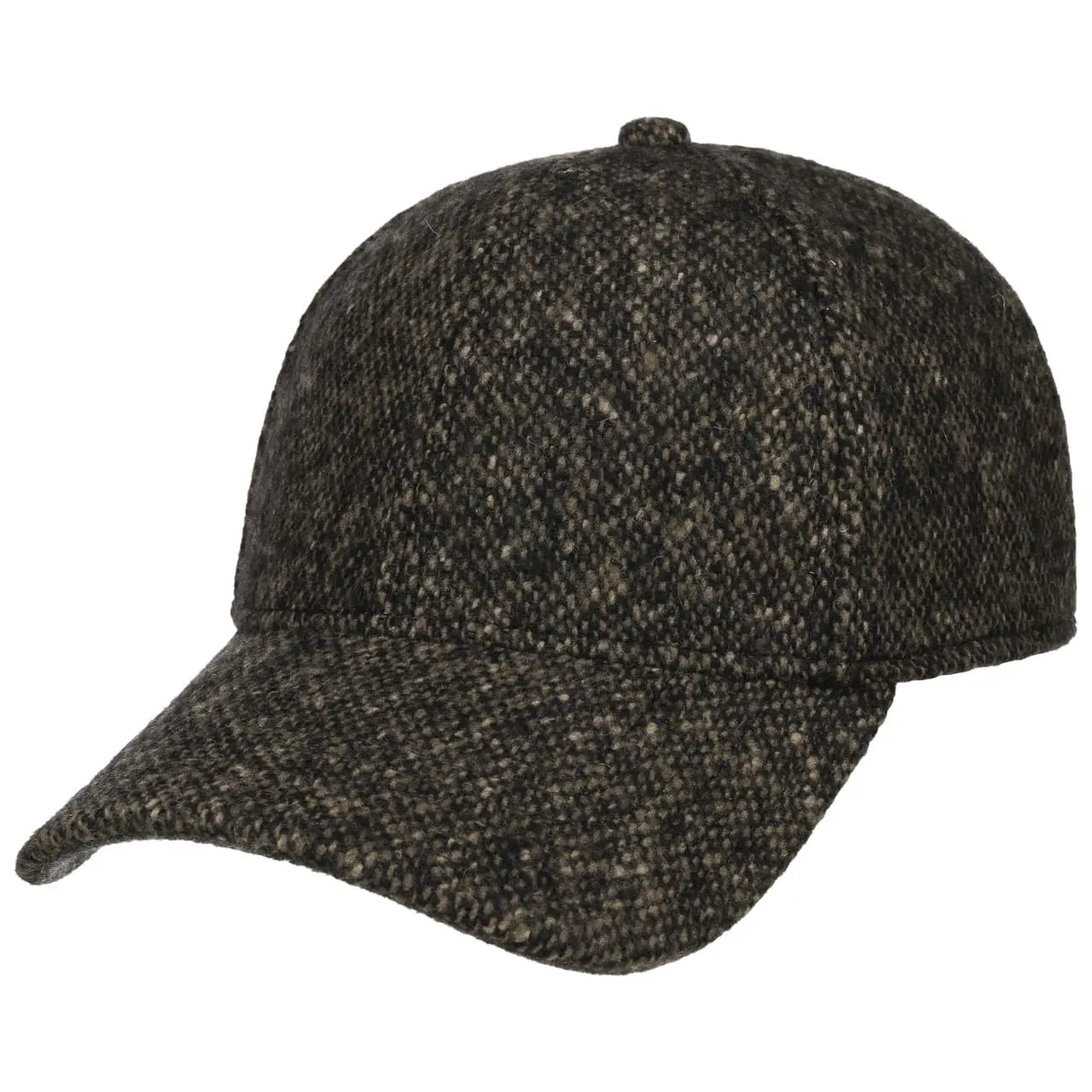 STETSON -  CASQUETTE LAINE DONEGAL TWEED - ANTHRACITE & GRIS -  Klubb