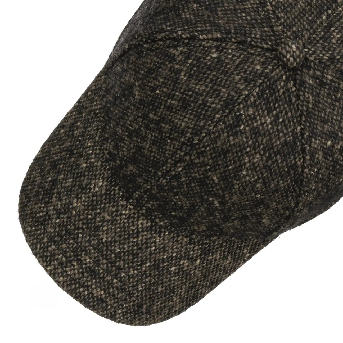 STETSON -  CASQUETTE LAINE DONEGAL TWEED - ANTHRACITE & GRIS -  Klubb