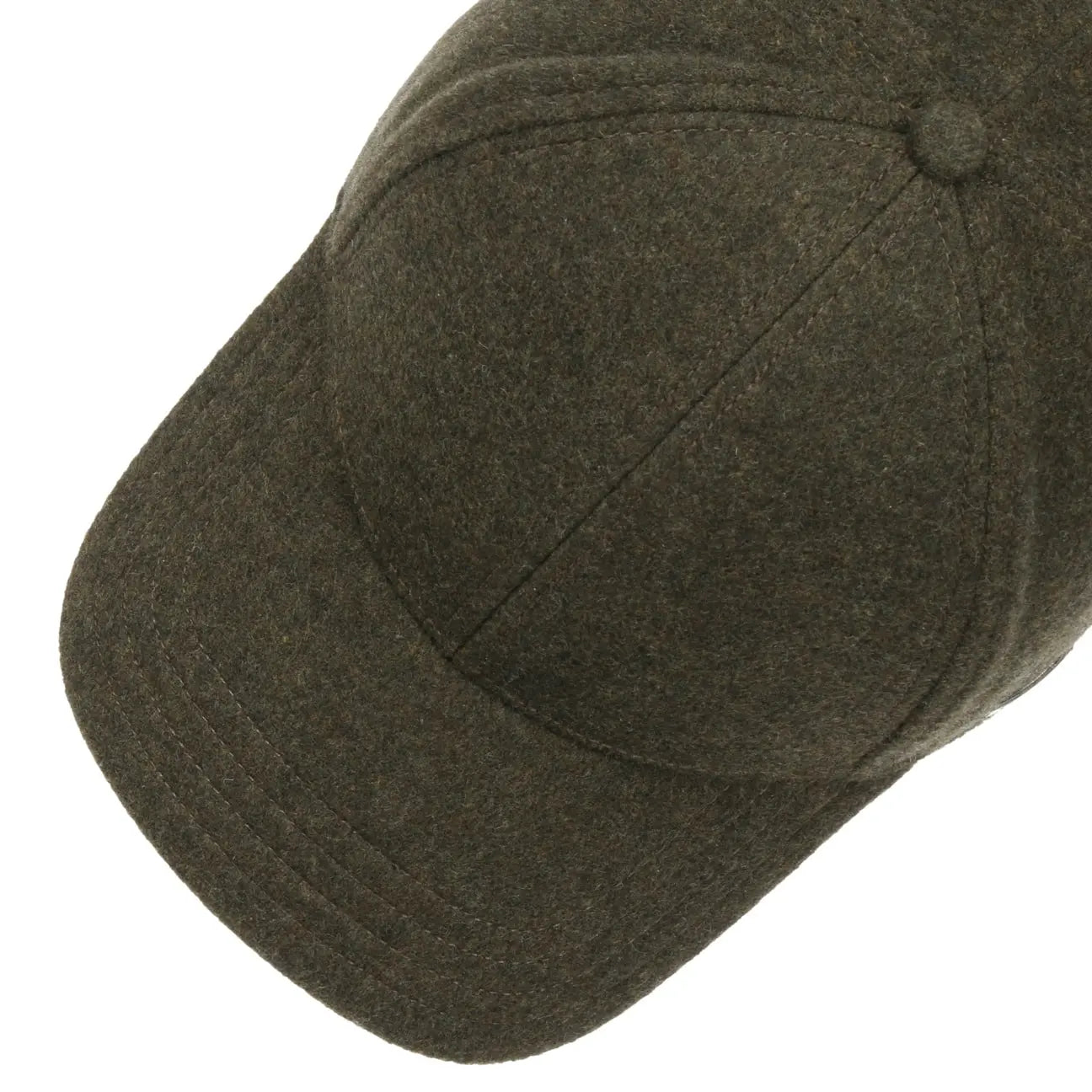 STETSON -  CASQUETTE LAINE VABY OLIVE - CACHE OREILLES -  Klubb