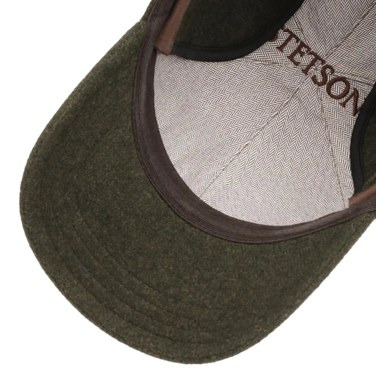 STETSON -  CASQUETTE LAINE VABY OLIVE - CACHE OREILLES -  Klubb