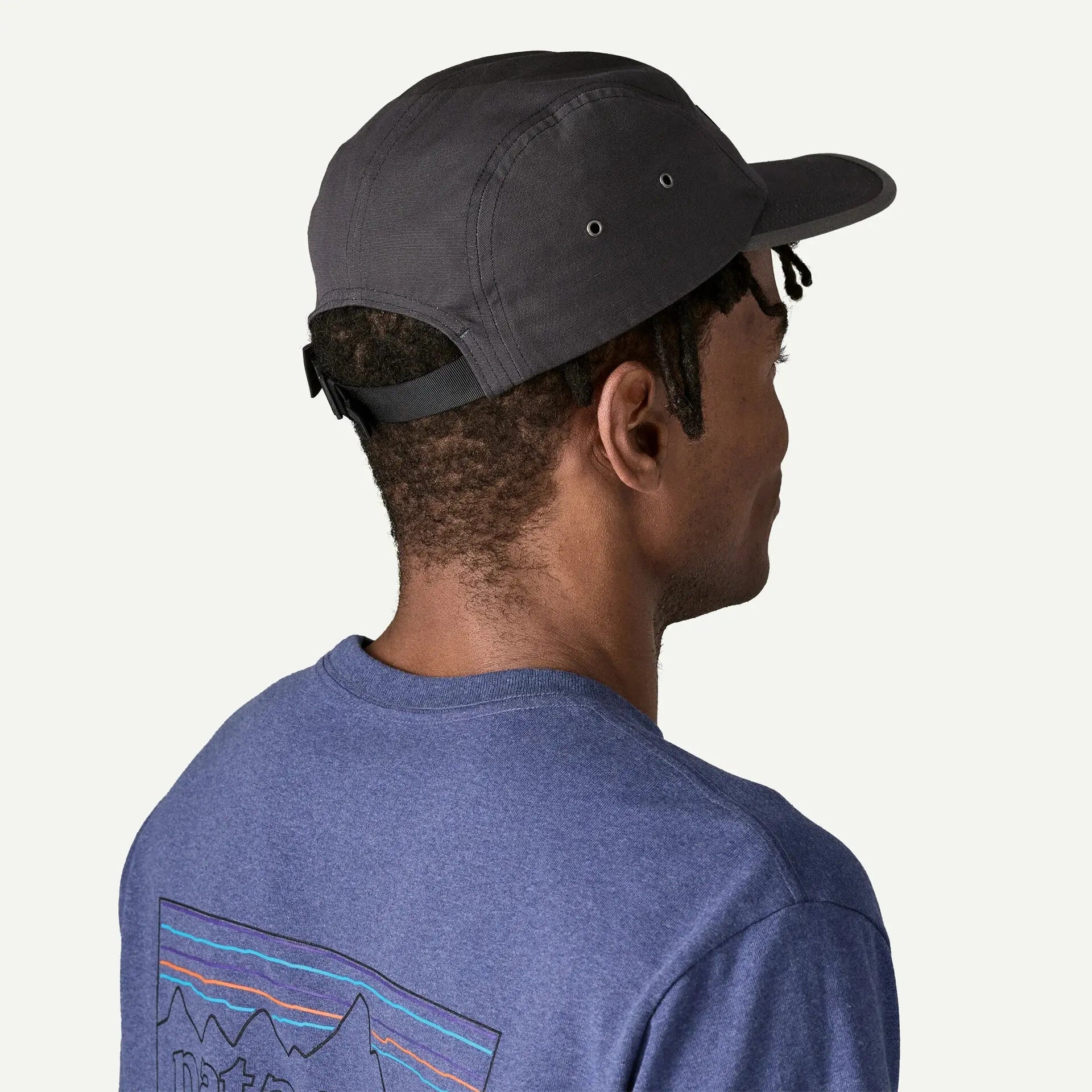 PATAGONIA -  CASQUETTE P-6 LABEL MACLURE INK BLACK -  Klubb