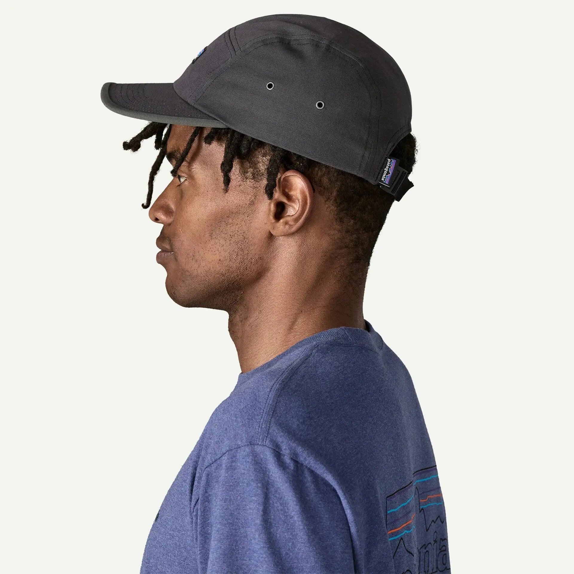 PATAGONIA -  CASQUETTE P-6 LABEL MACLURE INK BLACK -  Klubb